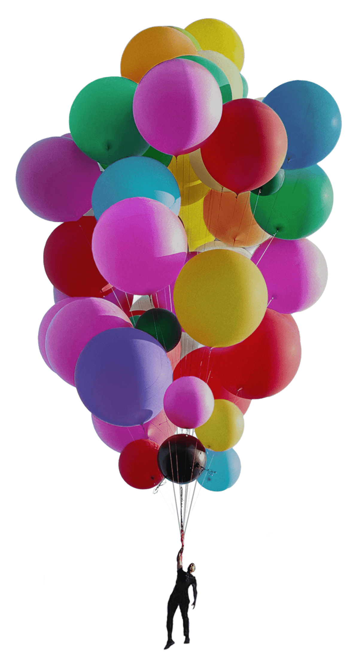 David Blaine Ascension Balloons